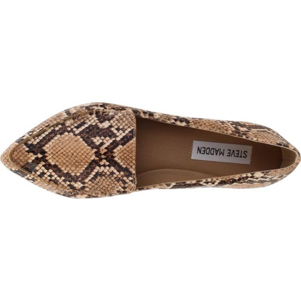 Steve Madden Snake Skin Flats